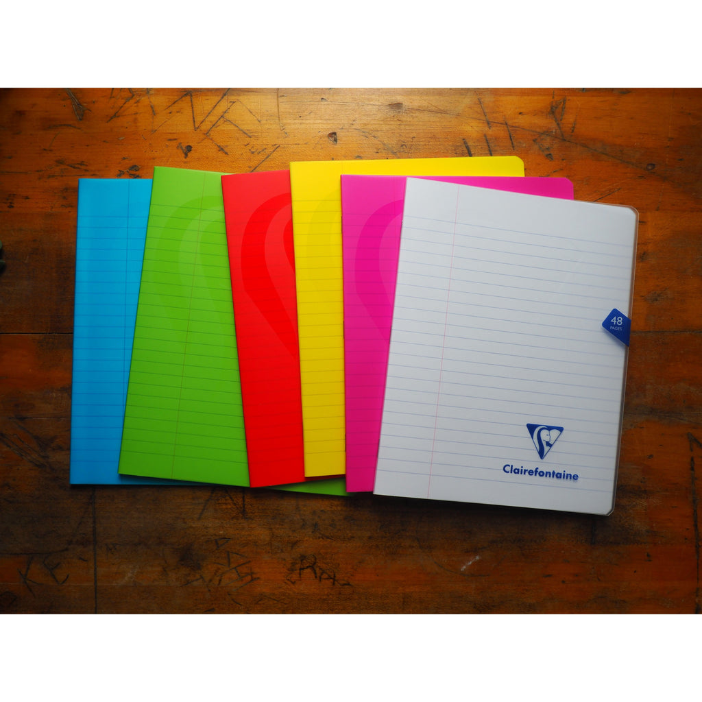 Clairefontaine Staplebound A5 Notebook - Lined (48 Pages)