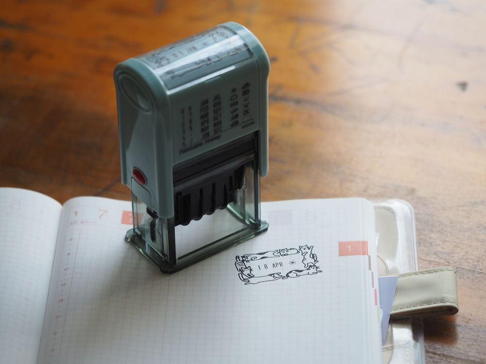 Midori Rotating Date Stamp - Cat – Wonder Pens