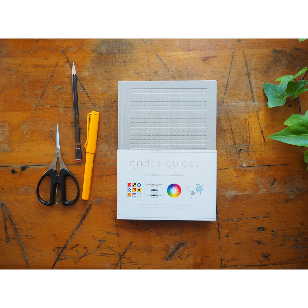 Grids & Guides (Grey): A Notebook for Visual Thinkers