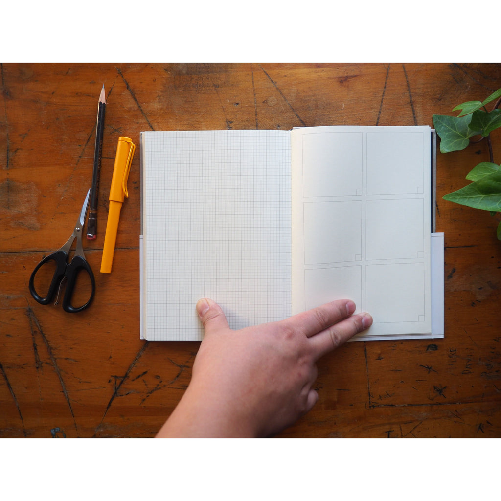 Grids & Guides (Grey): A Notebook for Visual Thinkers