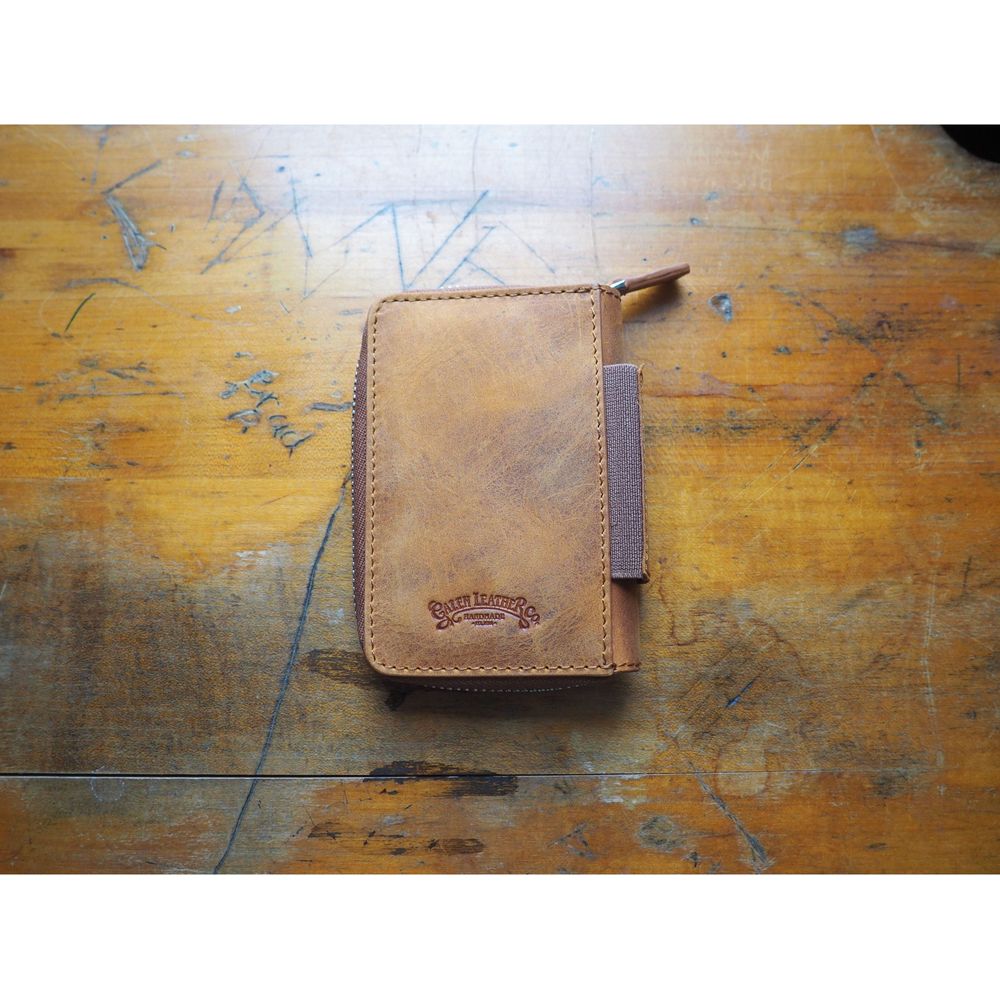 Galen Leather - EDC Wallet - Crazy Horse Brown