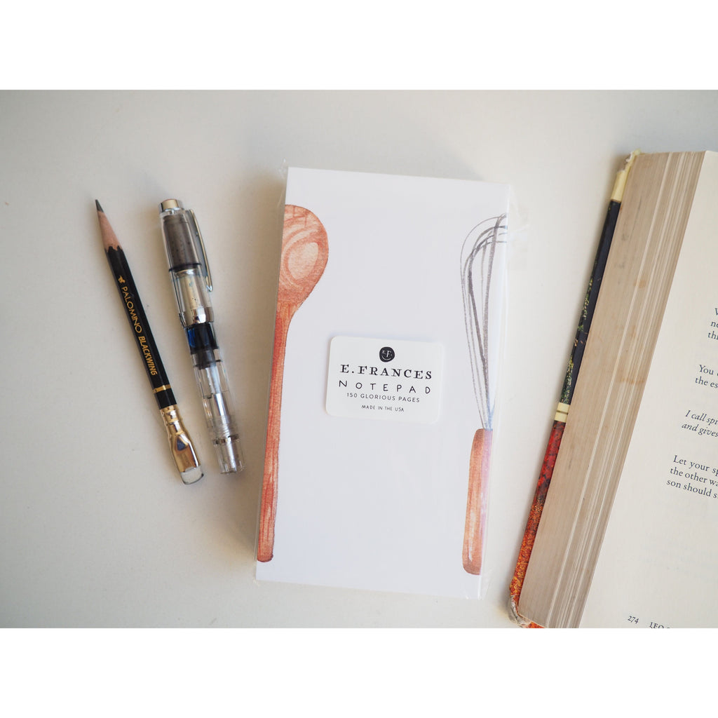 E. Frances Paper - Long Mini Notepad - Spoon & Whisk