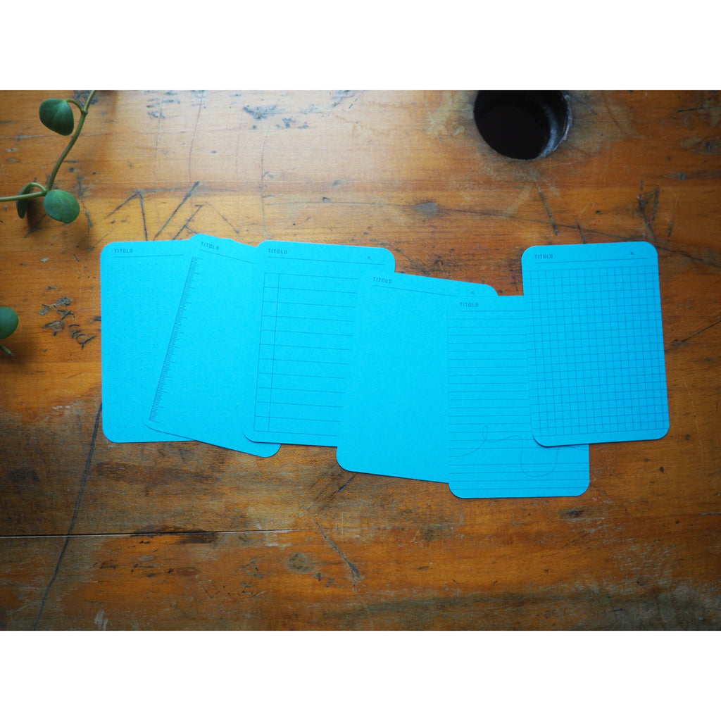Foglietto - Memo Cards - Deck of 120 - A7 Blue