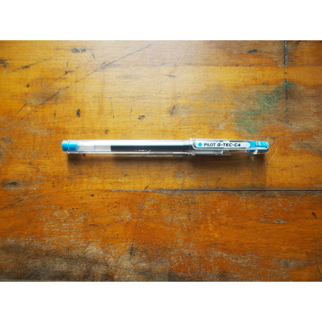 Pilot G-Tec-C (Hi-Tec-C) 0.4mm Gel Pen - Turquoise