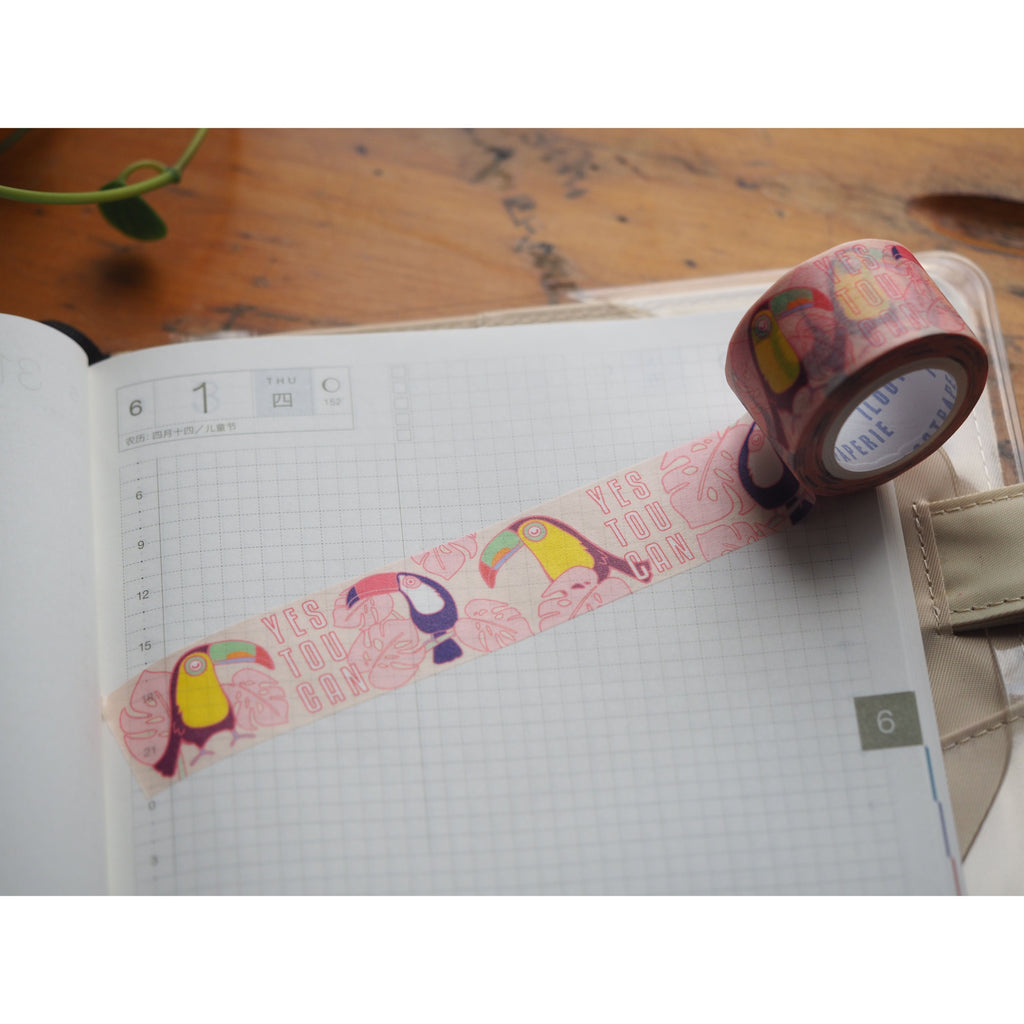 ILOOTPAPERIE - Yes Toucan Washi Tape