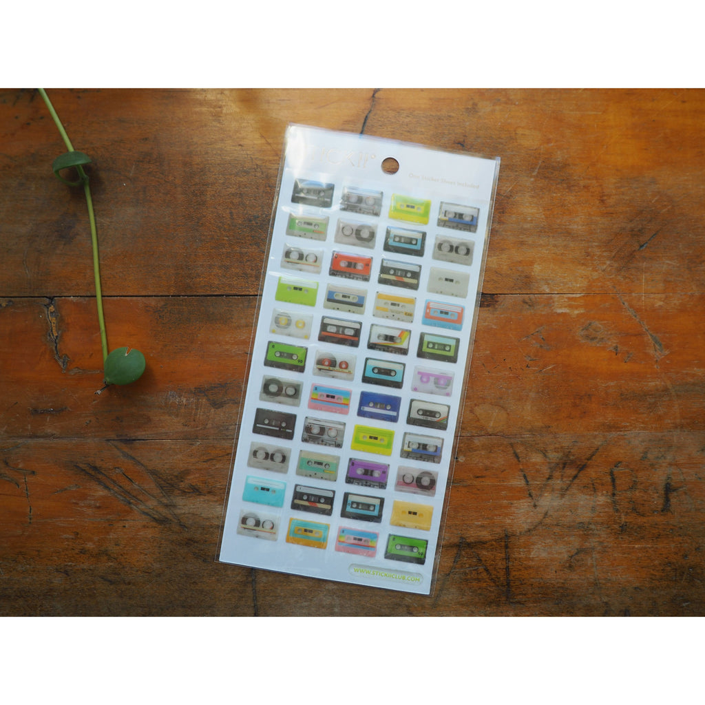 STICKII - Made you a Mixtape Stickers  - 1 Sheet