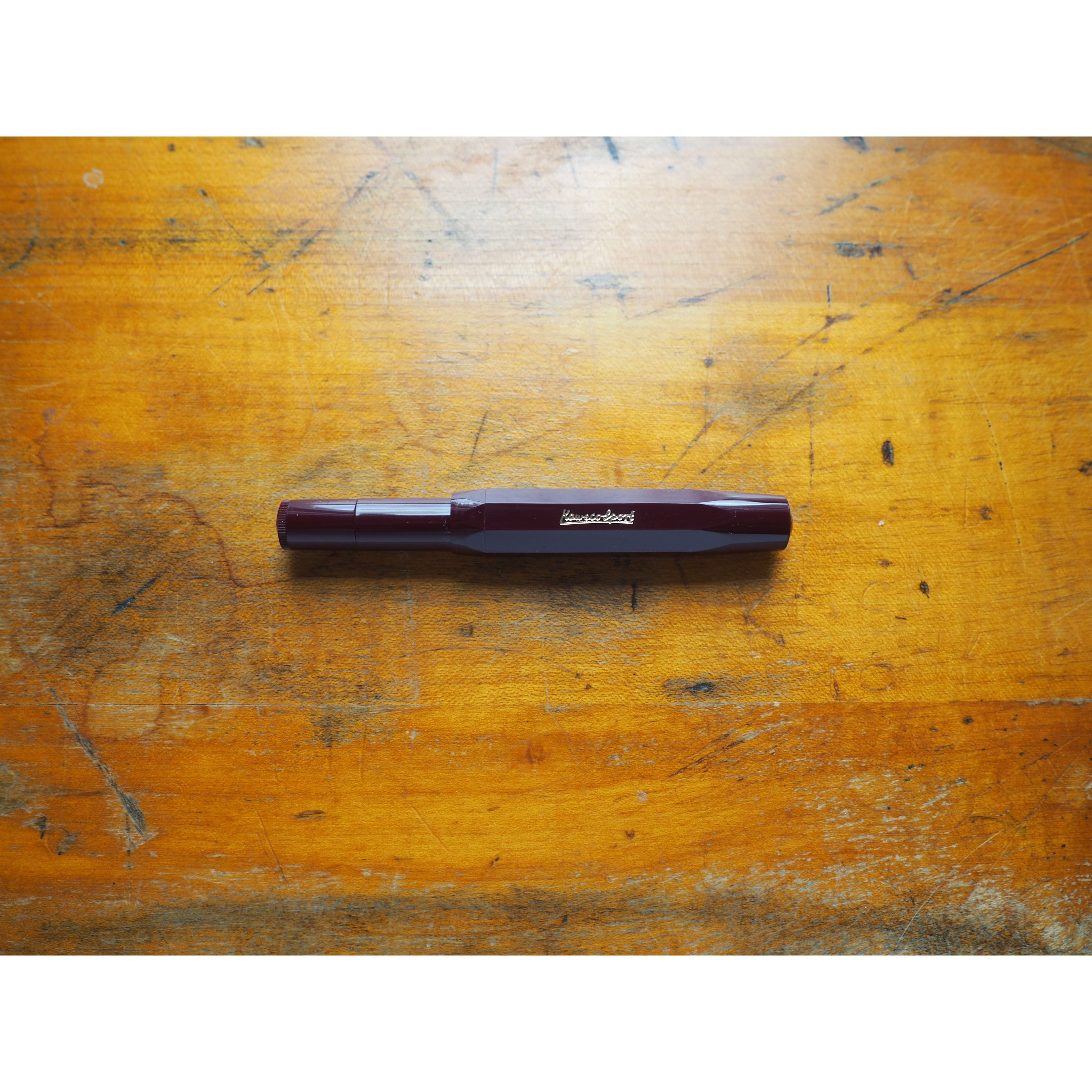 Kaweco Sport Fountain Pen in Bordeaux – Handwritten Review –  –  Fountain Pen, Ink, and Stationery Reviews