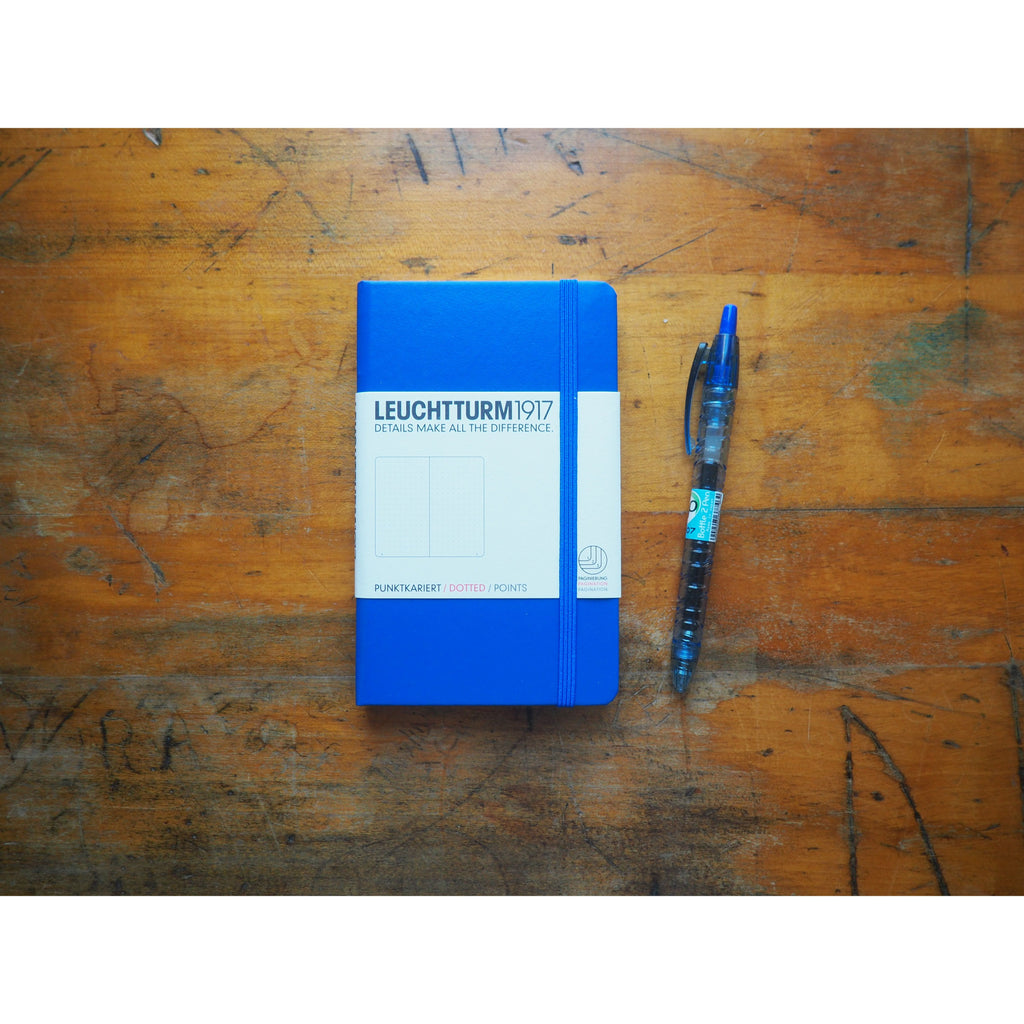 Leuchtturm Hardcover A6 Pocket Notebook - Royal Blue (Dot)