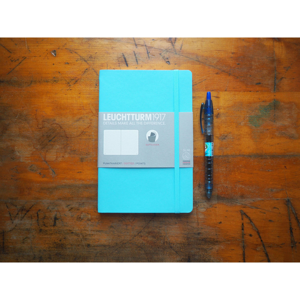 Leuchtturm Softcover B6+ Notebook - Ice Blue (Dot)