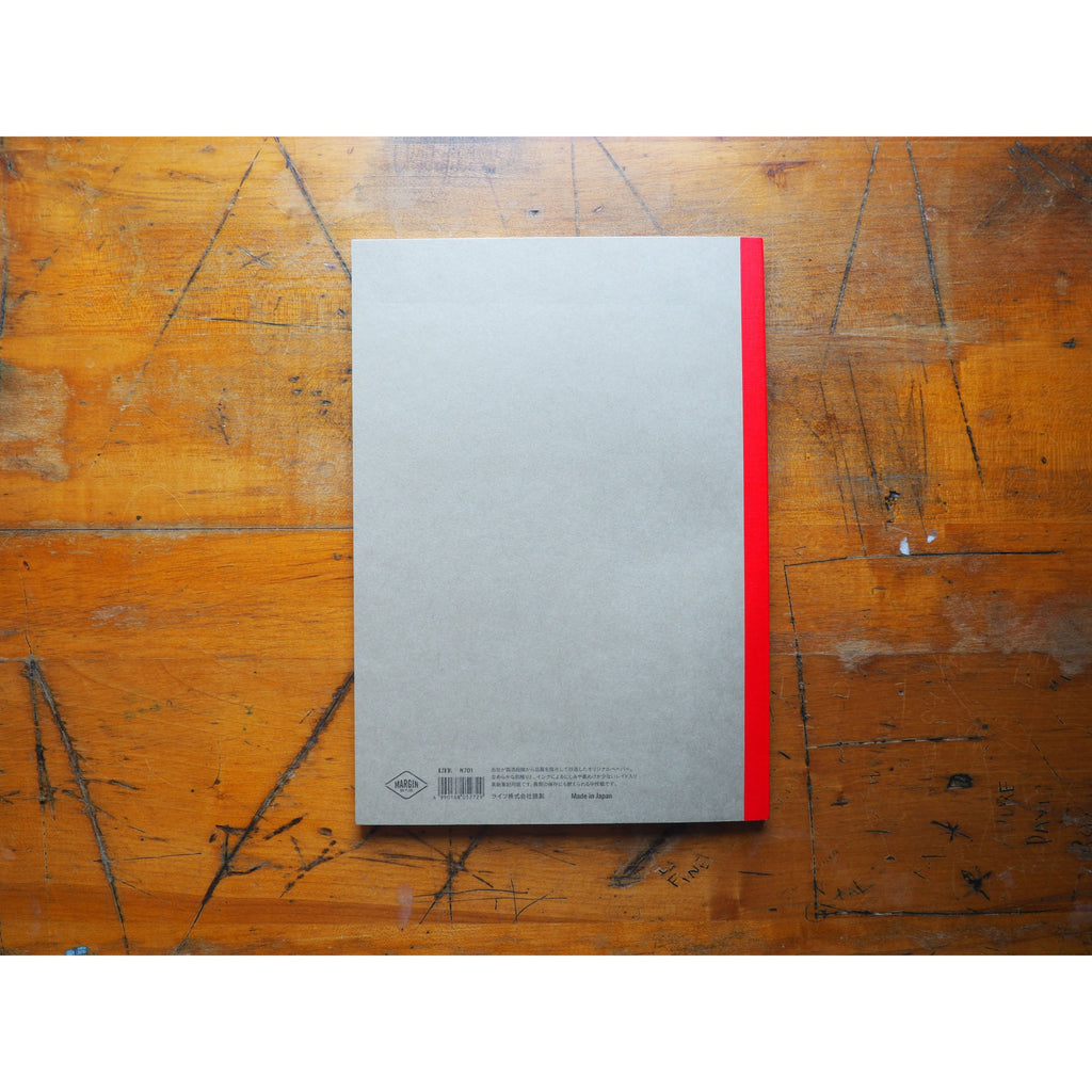 Life Japanese Stationery Margin Notebook - B5 - Plain