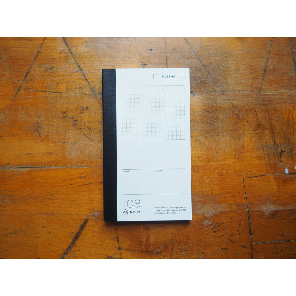 Life Japanese Stationery Klesha B6/A6 Notebook - Squared