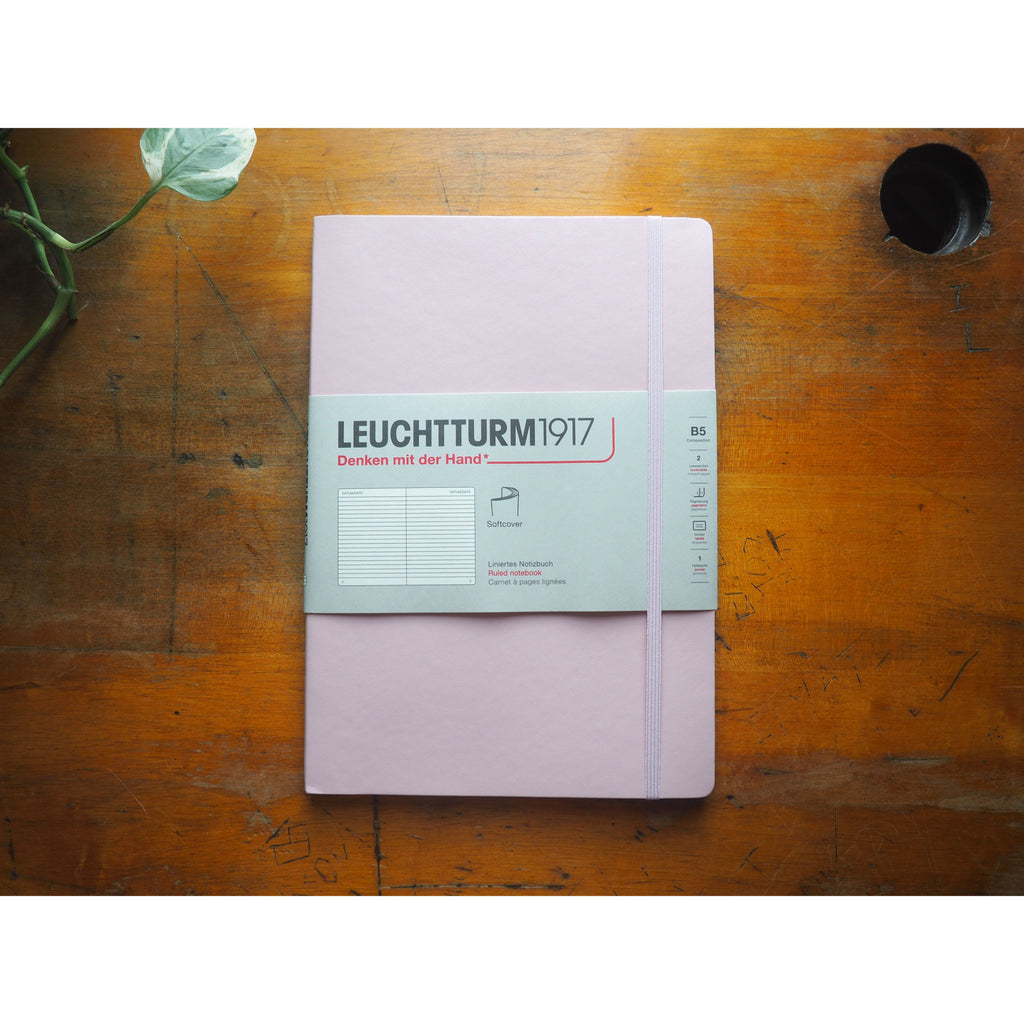 Leuchtturm Softcover B5 Notebook - Powder (Lined)
