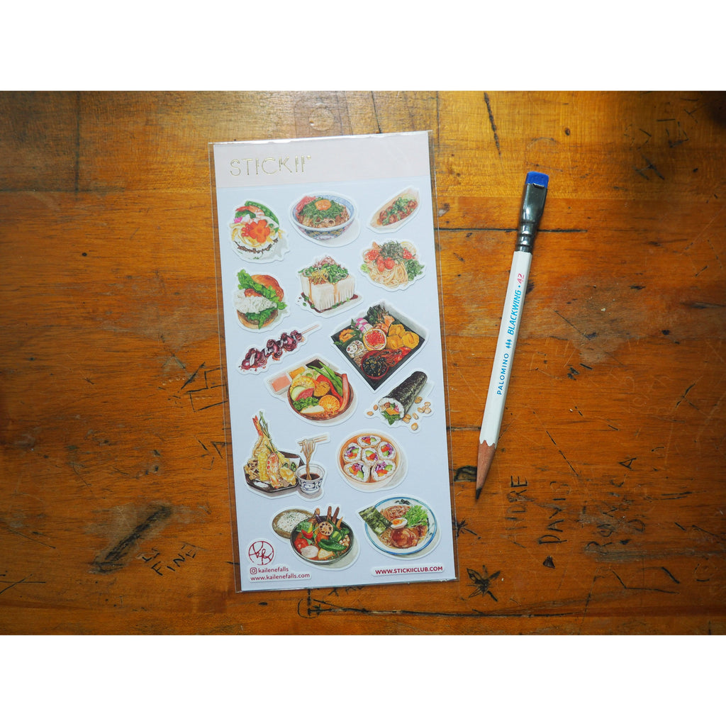 STICKII - Asian Lunch  - 1 Sheet