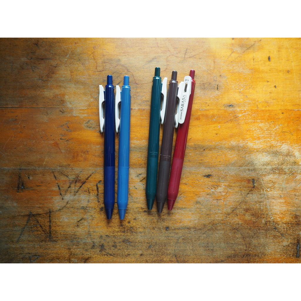 Zebra - Vintage Gel Pen Set 1 - 0.5mm  - 5 Pack