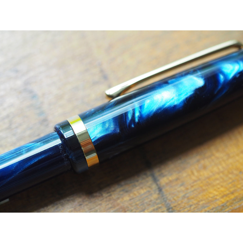Esterbrook JR Pocket Fountain Pen - Capri Blue GT