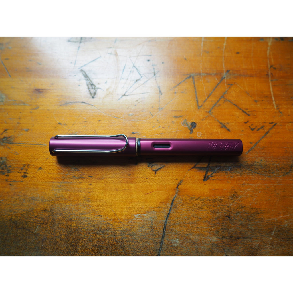 Lamy Al-Star Fountain Pen - Black Purple