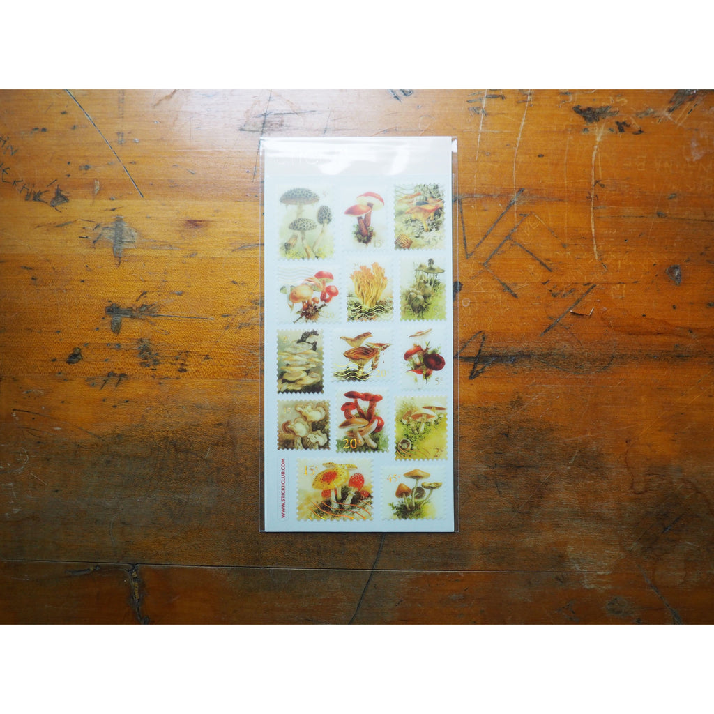 STICKII - Mushroom Stamps - 1 Sheet