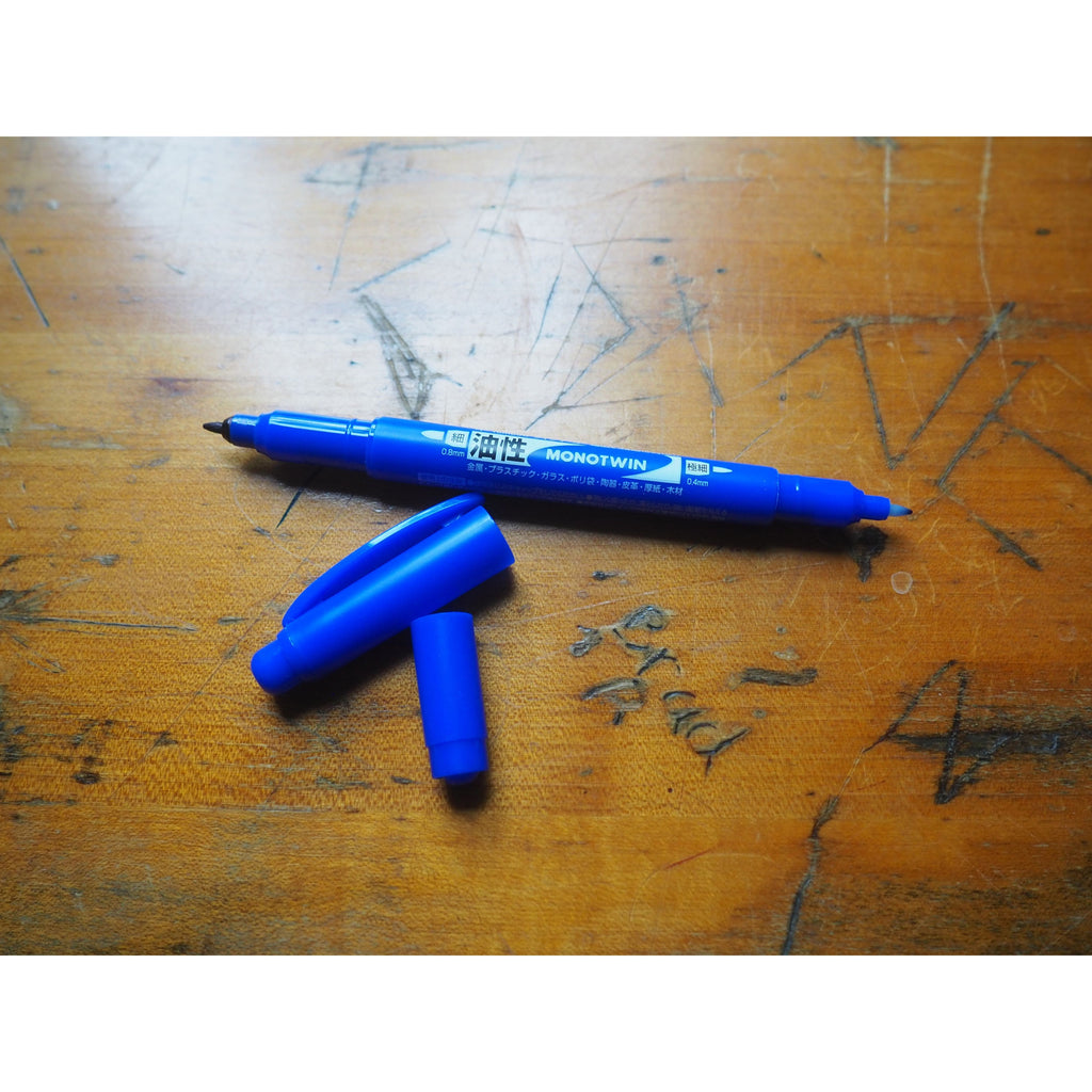Tombow MONOTWIN Marker - Blue