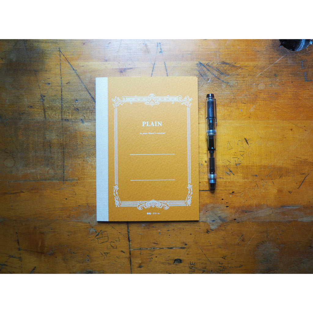 Life Plain Cream Notebook - A5 - Plain