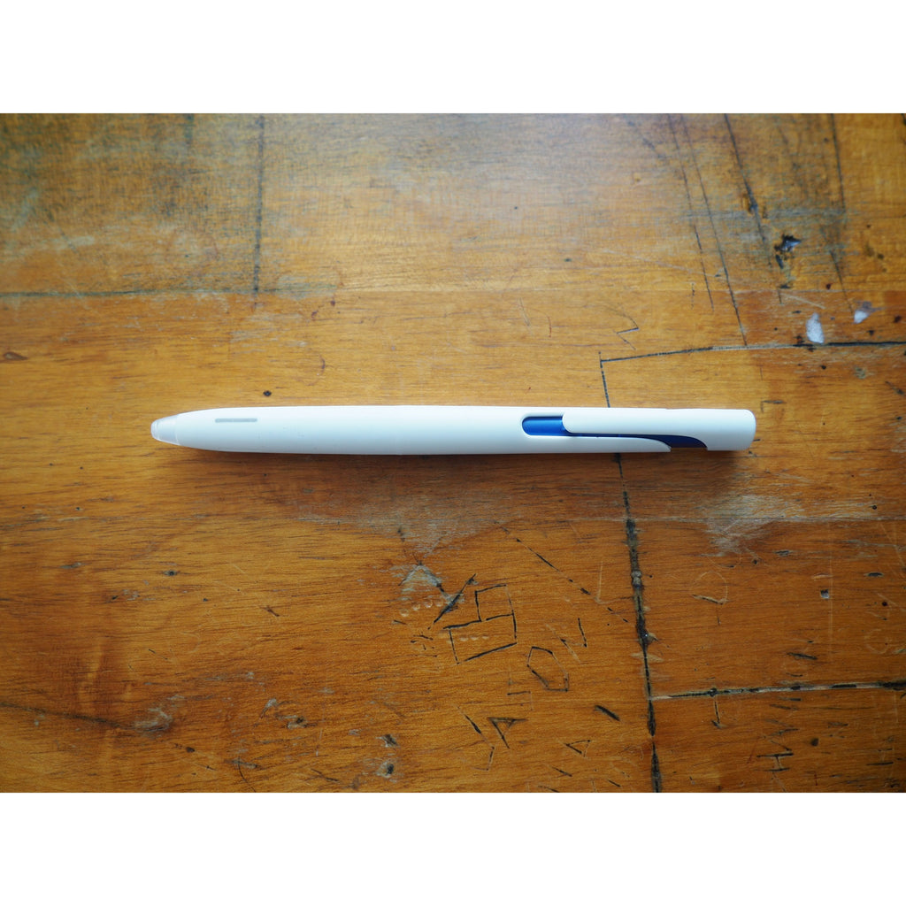 Zebra - Blen Emulsion Ballpoint Pen 0.7 - White Body Blue Ink (BA88-BL)