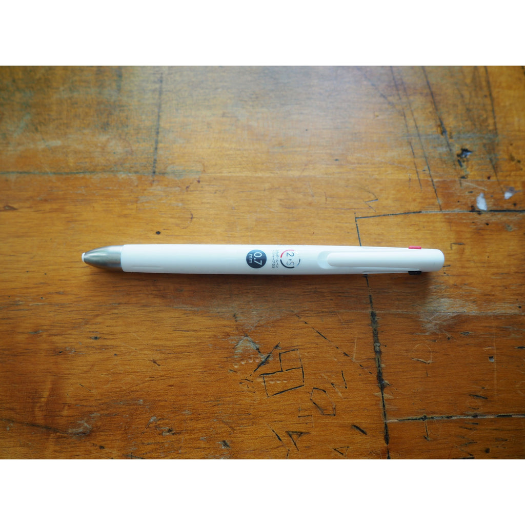Zebra - Blen 2+S 2 Color with Pencil 0.7 - White (B2SA88-W)
