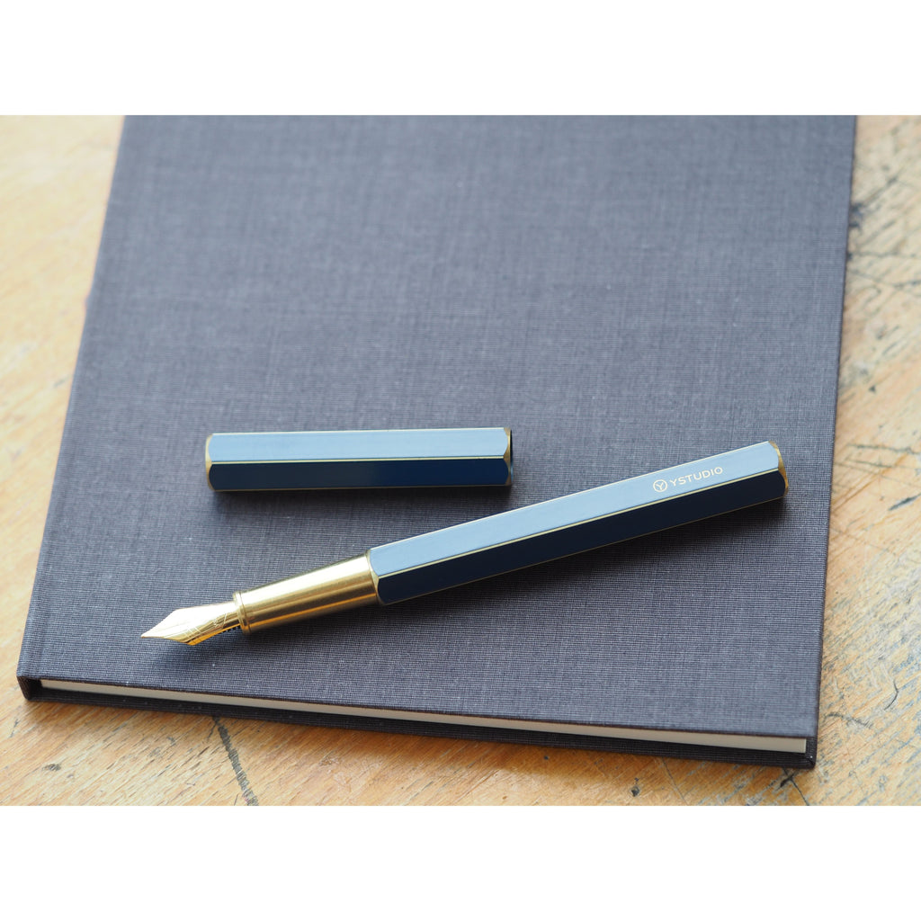 YSTUDIO Classic Revolve Fountain Pen - Blue
