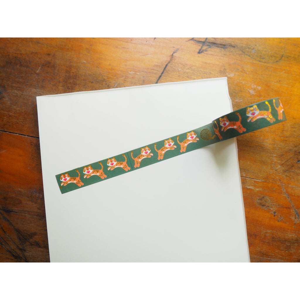 ILOOTPAPERIE - Tiger Pounce Gold Foil - Washi Tape