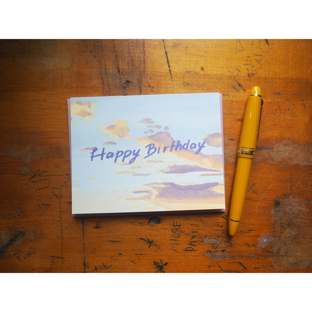 Small Adventure - Card - Happy Birthday Morning Sky