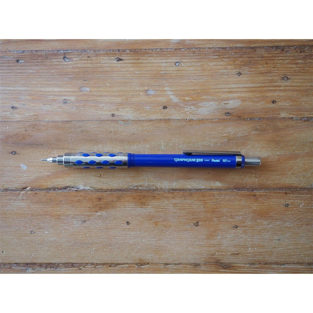 Pentel Graphgear 800 Lead Pencil 0.7mm - Blue