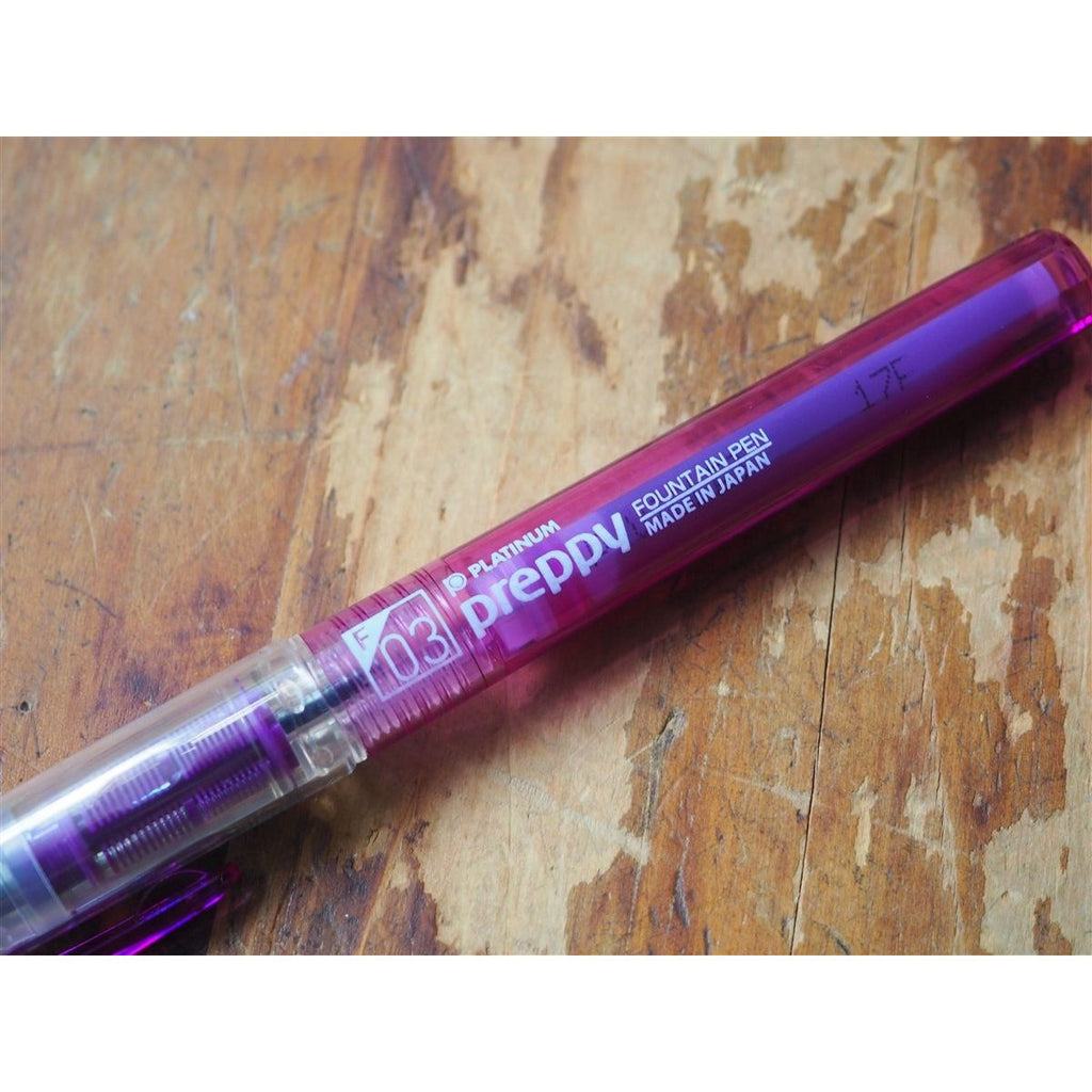 Platinum Preppy Fountain Pen - Purple