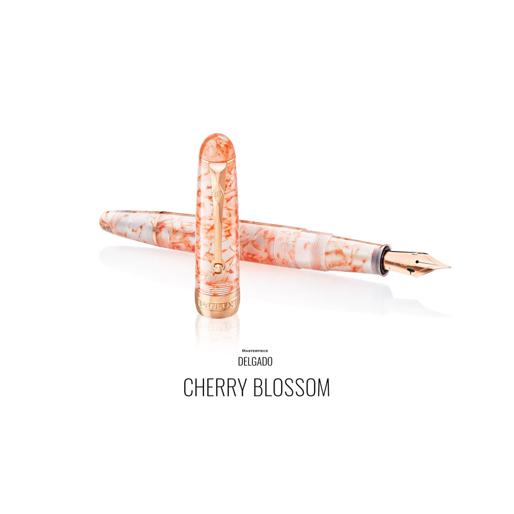 Penlux Masterpiece Delgado Fountain Pen - Cherry Blossom