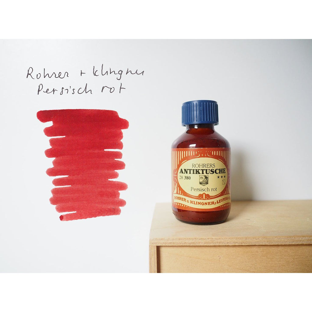 Rohrer & Klingner Traditional Ink (100mL) - Persisch rot