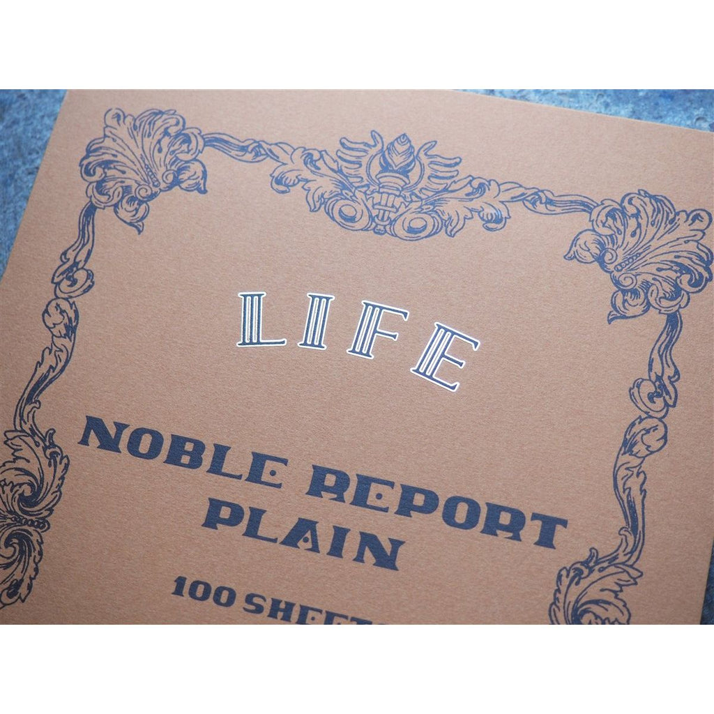 Life Stationery Noble Report Writing Tablet - Plain A4
