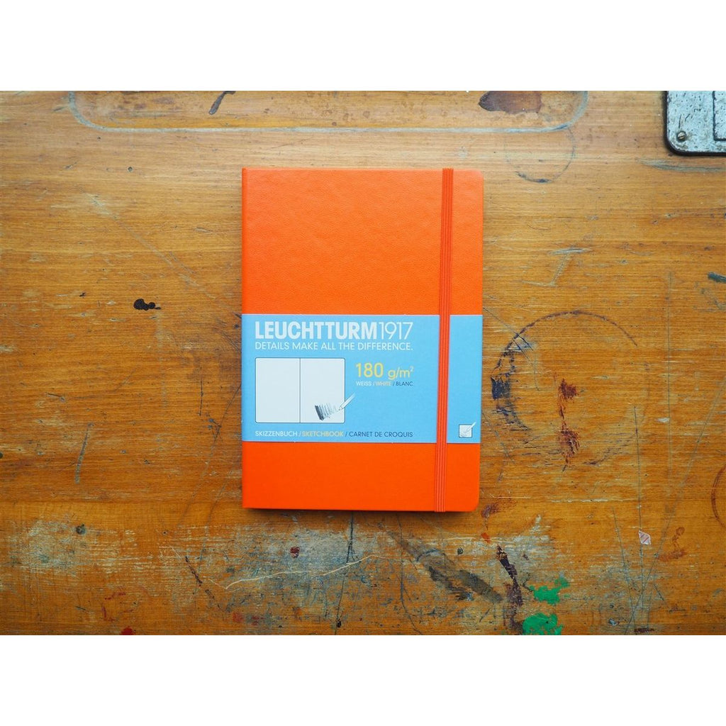 Leuchtturm Hardcover A5 Sketchbook - Orange