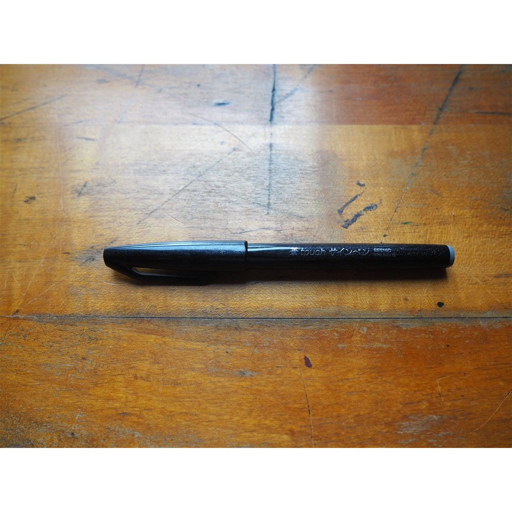 Pentel Brush Sign Pen - Black