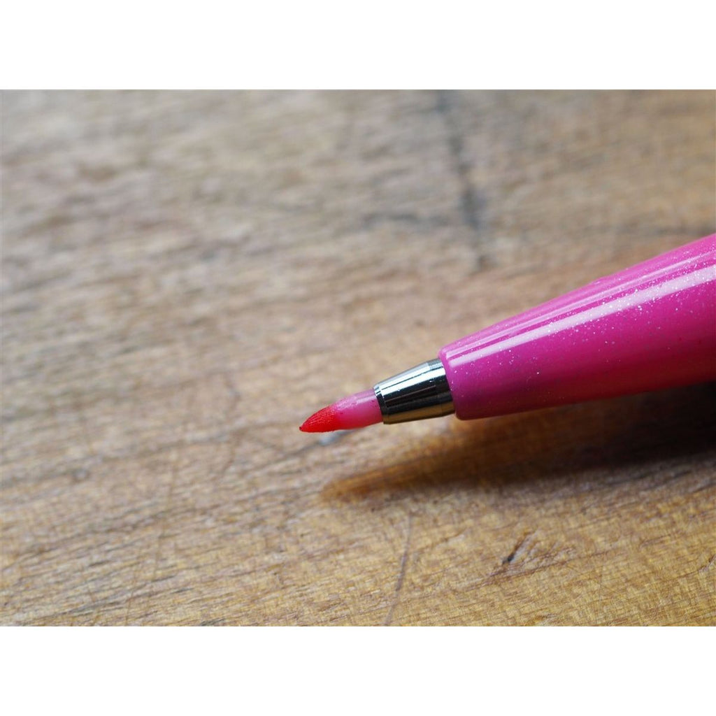 Pentel Brush Sign Pen - Pink