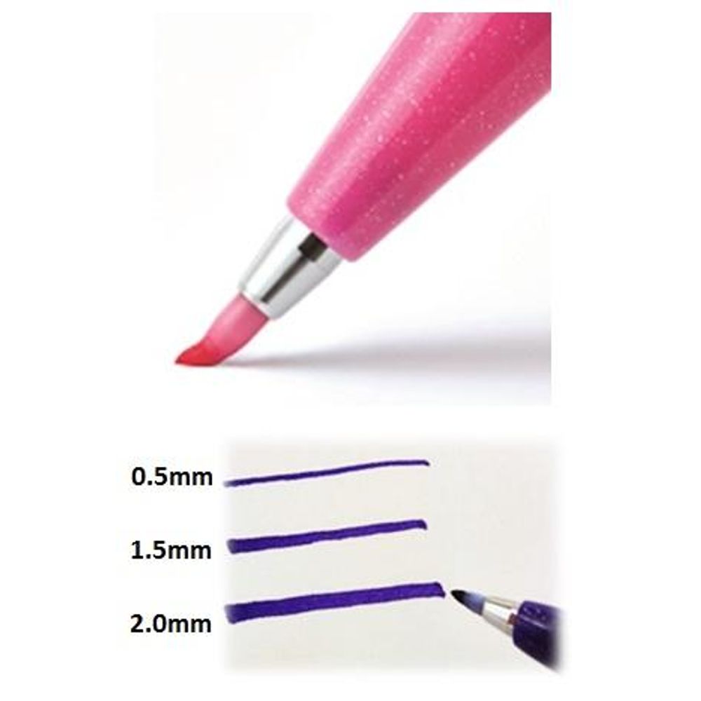 Pentel Brush Sign Pen - Pink Purple