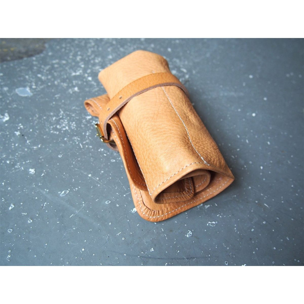 The Superior Labor Leather Pen Roll - Natural