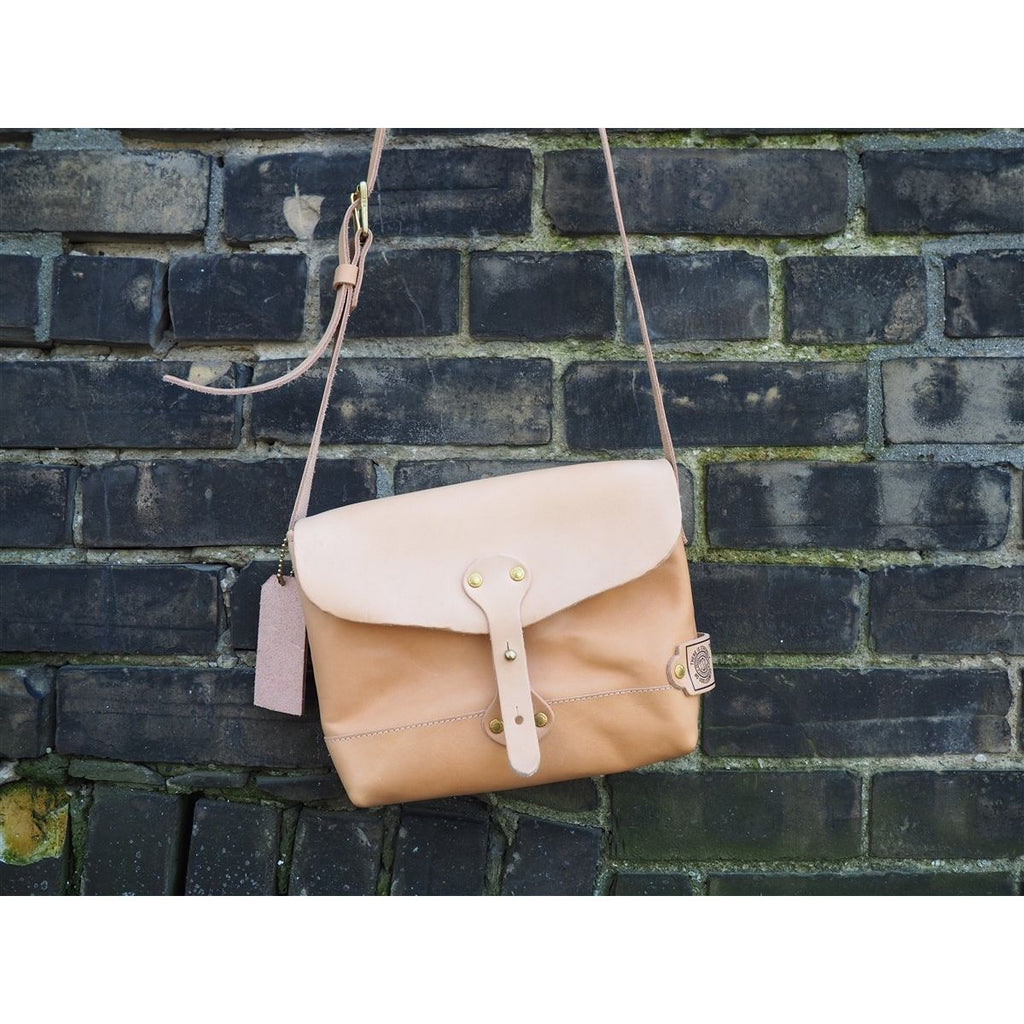 The Superior Labor Leather Small Shoulder Bag - Natural