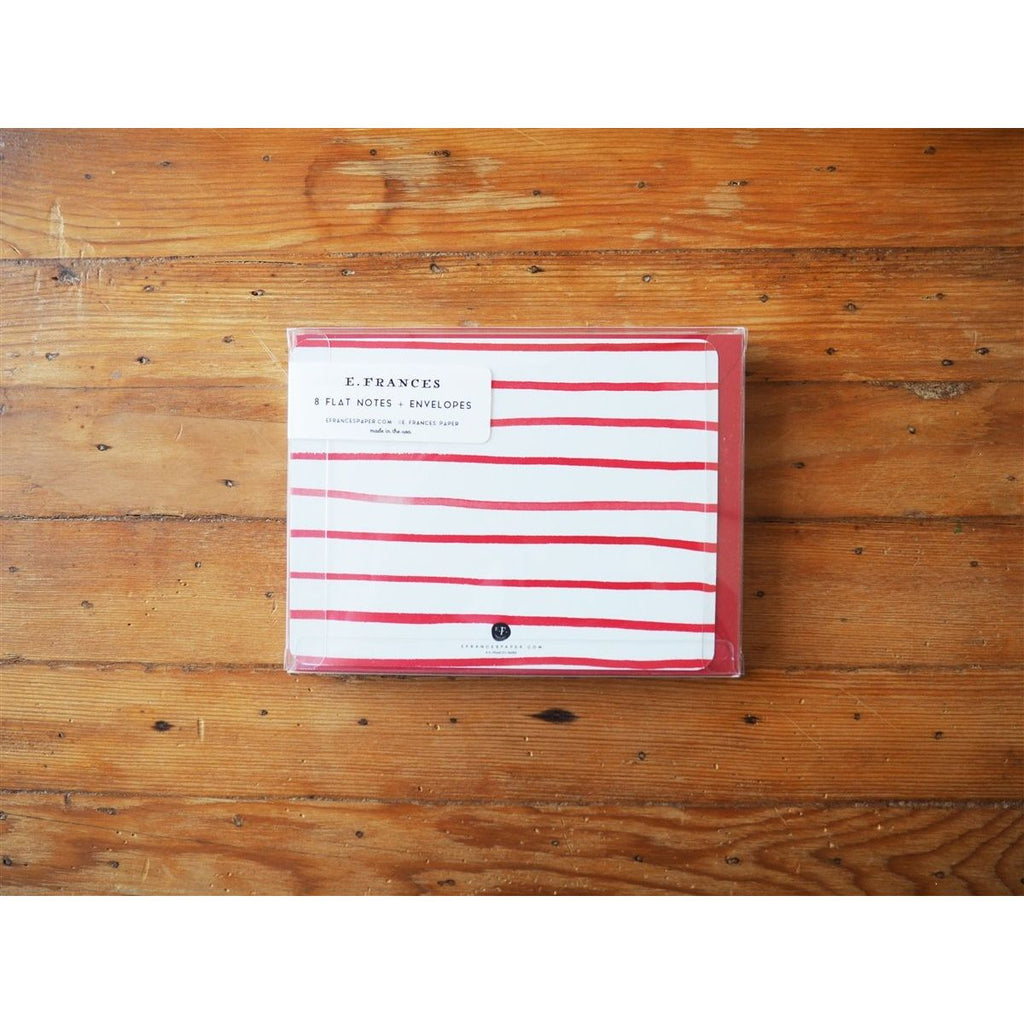 E. Frances Paper - 8 Boxed Notecard Set - Whale Social Notes
