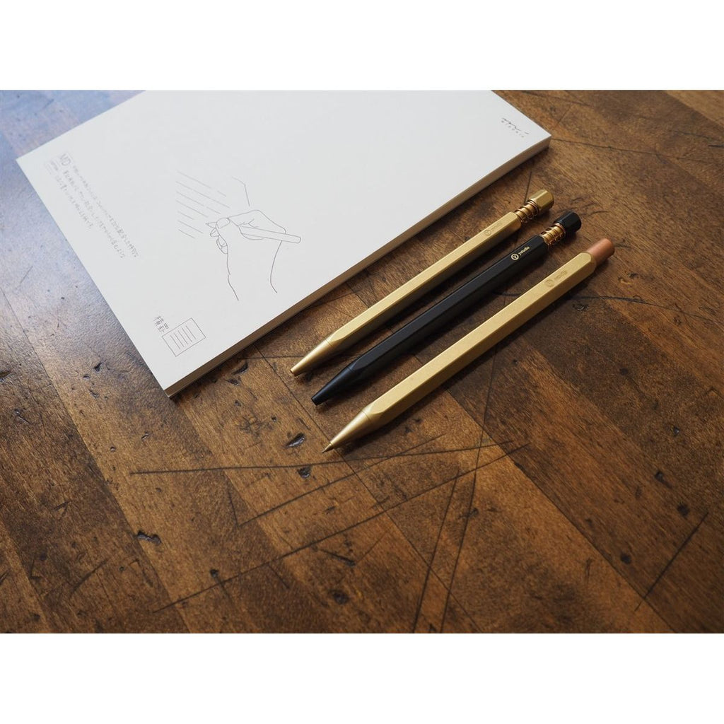 YSTUDIO Classic Revolve Ballpoint Pen (Spring) - Black