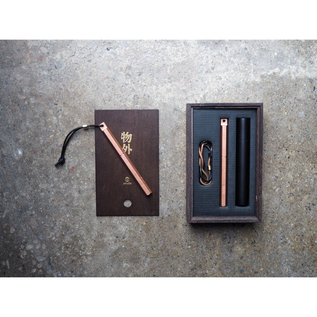 YSTUDIO Classic Revolve Portable Fountain Pen - Copper