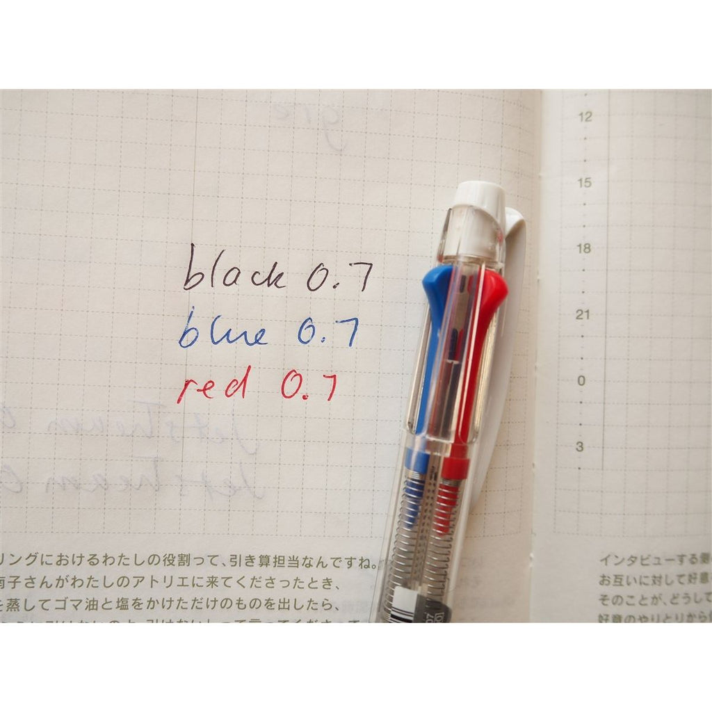 Uni Jetstream 3-Colour 0.7 Ballpoint Pen