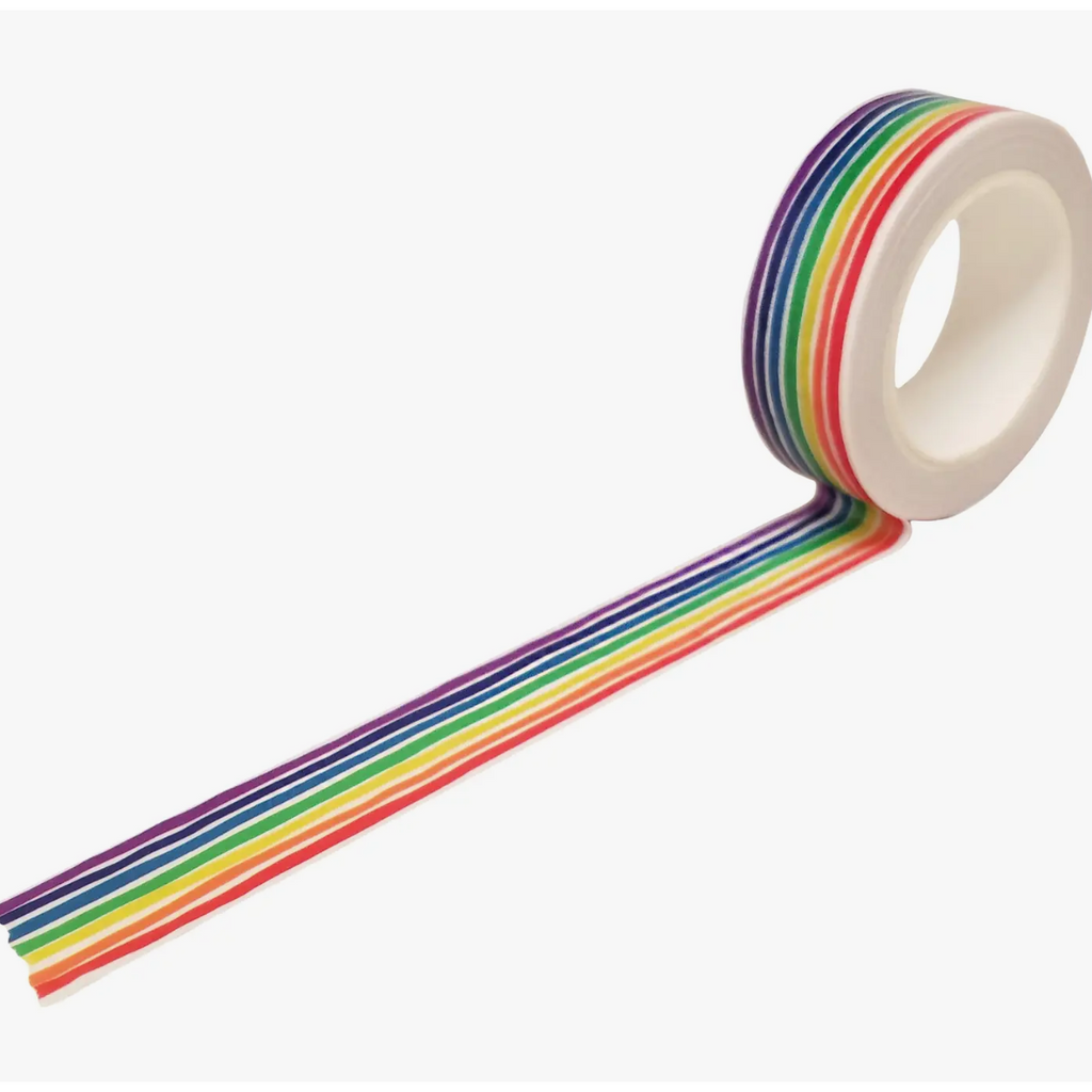 beve! - Rainbow Organic Stripe Washi Tape