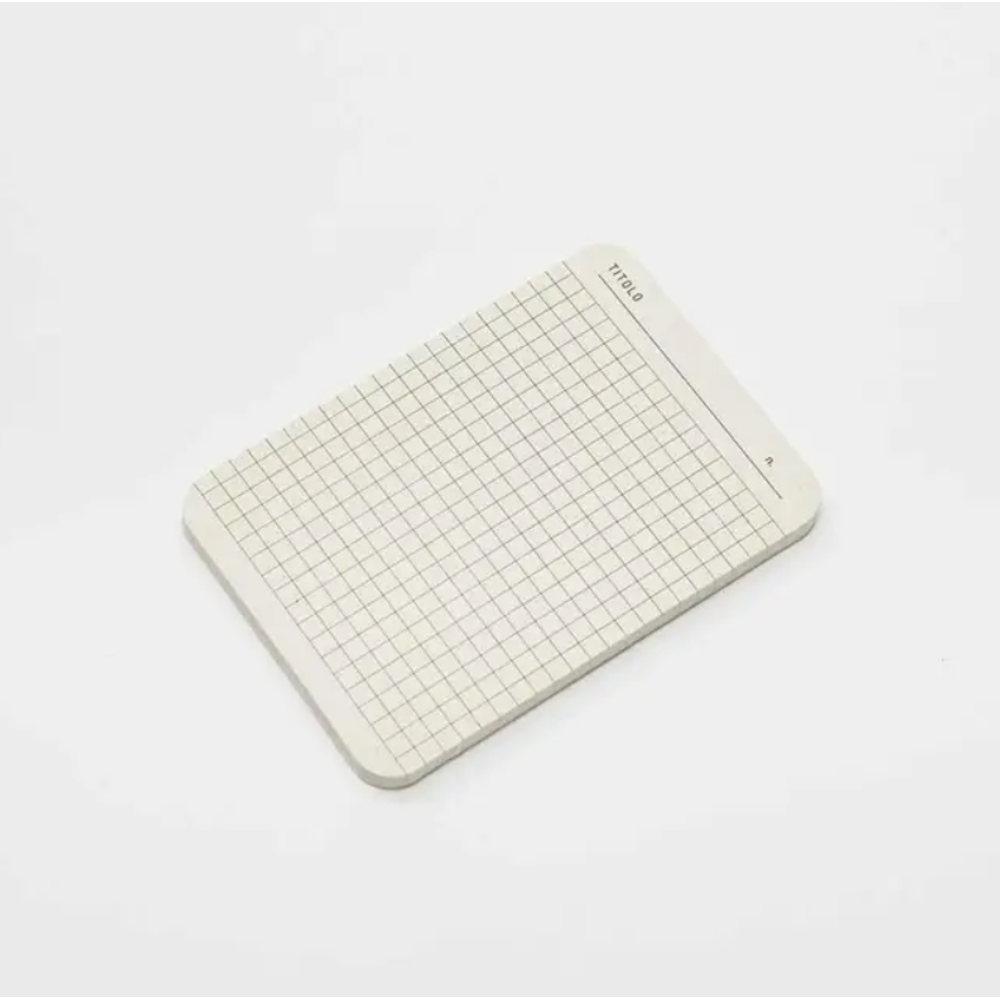 Foglietto - Memo Cards - Deck of 120 - A7 Quadrato (Pink/Yellow/Blue/White)
