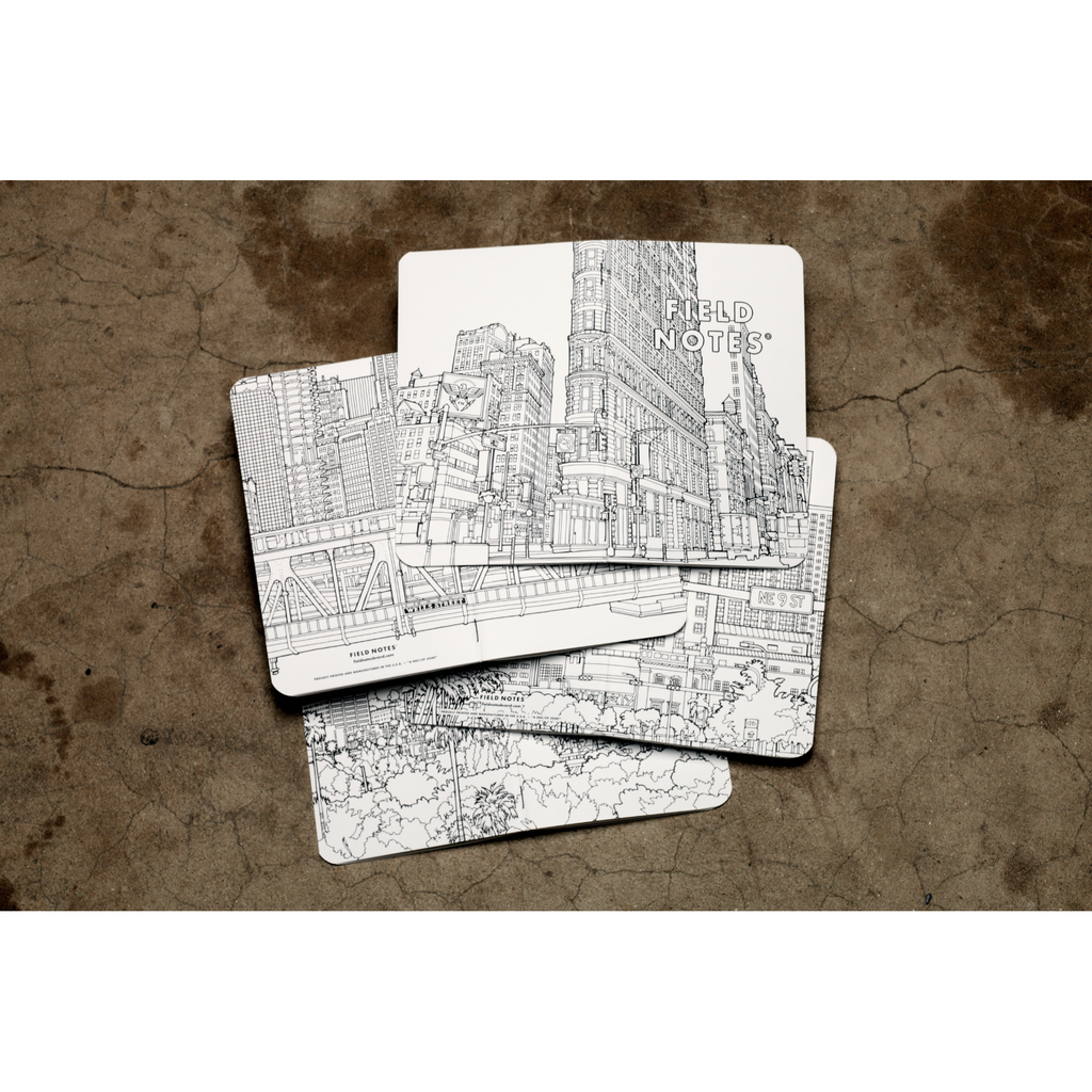 Field Notes - Spring 2023 Edition - Streetscapes 2-Pack - Los Angeles + Chicago