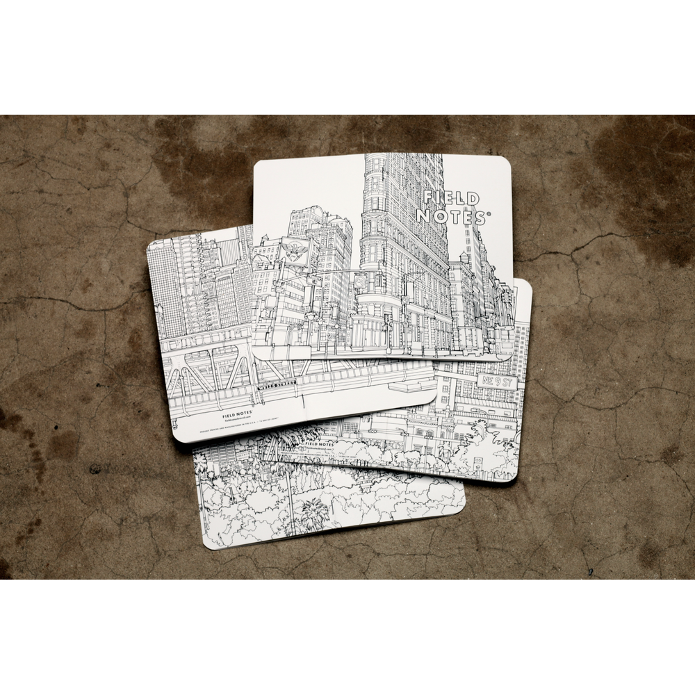 Field Notes - Spring 2023 Edition - Streetscapes 2-Pack - New York City + Miami