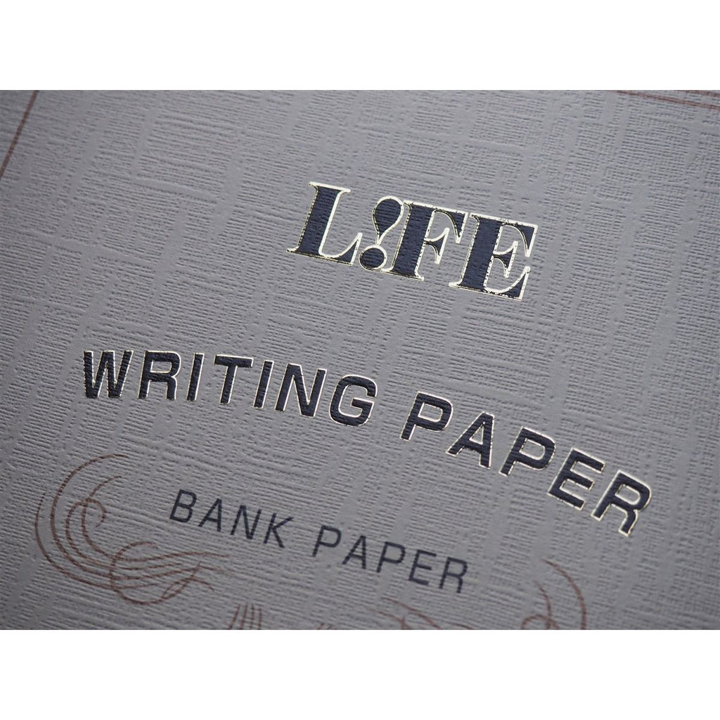 Life - Writing Bank Paper - Blank (8.3 x 10.9 inches)