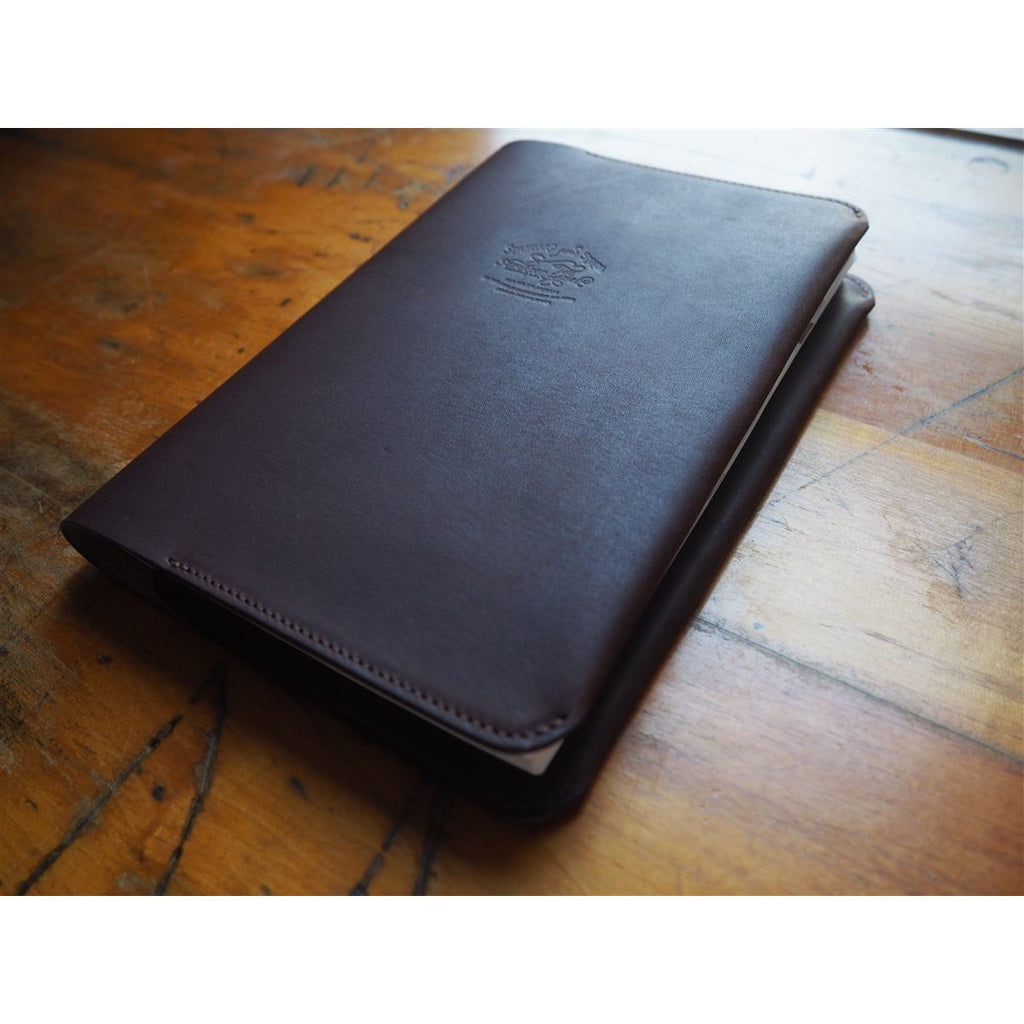 The Superior Labor A5 Notebook Leather Cover - Brown