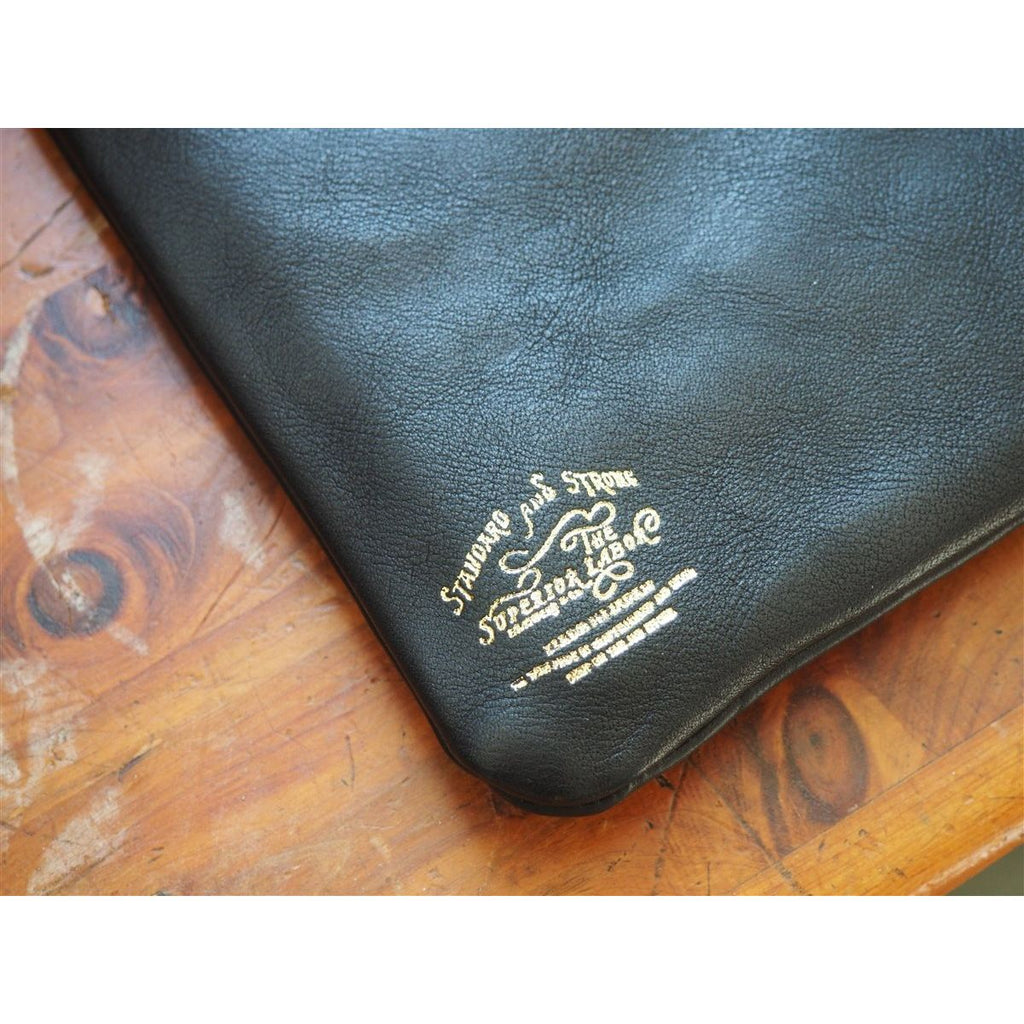 The Superior Labor Leather Portfolio - Black (A4)